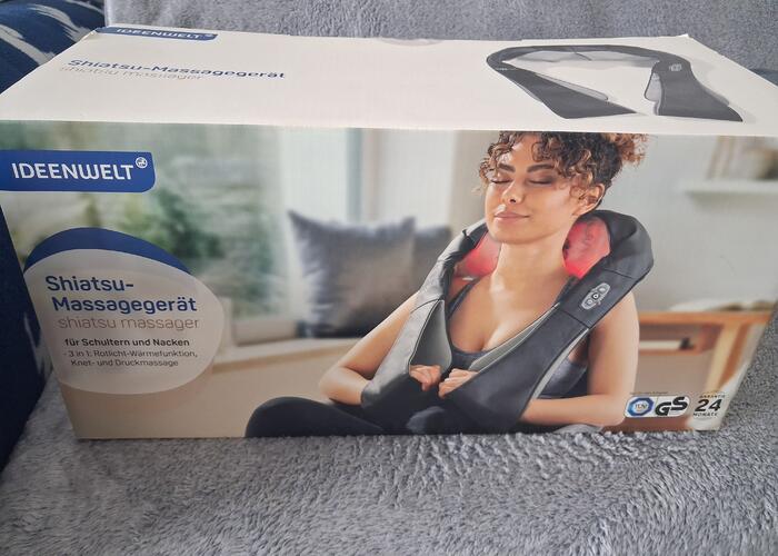 Grajewo ogłoszenia: Sprzedam nowy masażer do ramion i szyi 3w1