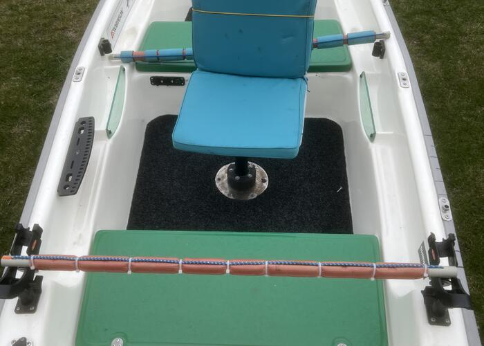 Grajewo ogłoszenia: Sprzedam łódkę wędkarską Luna 350x135 z przyczepką/...